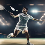 Teknik-Servis-Pendek-Badminton-Yang-Tipis-Di-Atas-Net-Untuk-Memancing-Lawan