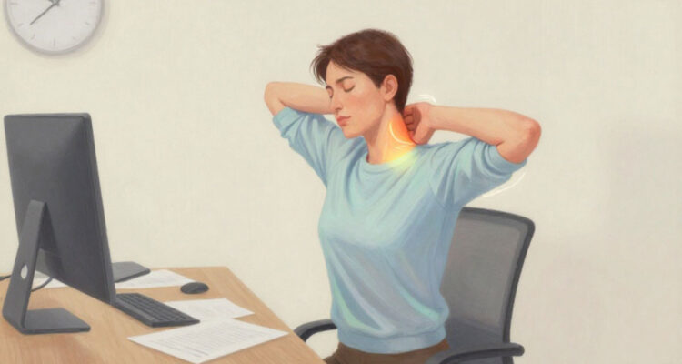 Latihan-Kebugaran-Di-Tempat-Kerja-Untuk-Mengurangi-Ketegangan-Leher-Dan-Bahu